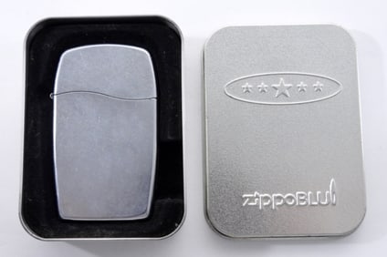 2005 ZIPPOBLU BUTANE LIGHTER