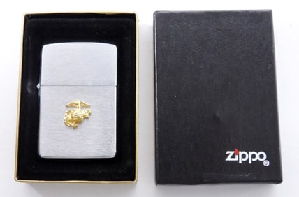 1995 MARINE EMBLEM SEALED ZIPPO