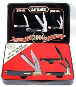 OLD TIMER 3 POCKET KNIFE SET