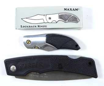 LOCKBACK FOLDING KNIFE SET (2)