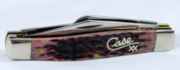 CASE STOCKMAN CRANBERRY 6375 KNIFE