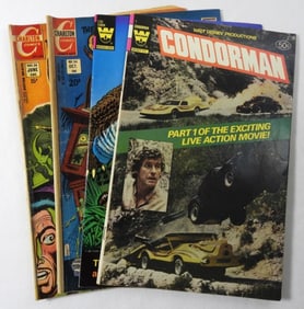 (2) WHITMAN (2) CHARLTON COMIC LOT