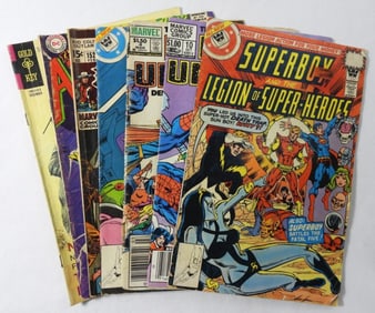 (7) VINTAGE COMICS - MARVEL, DC,