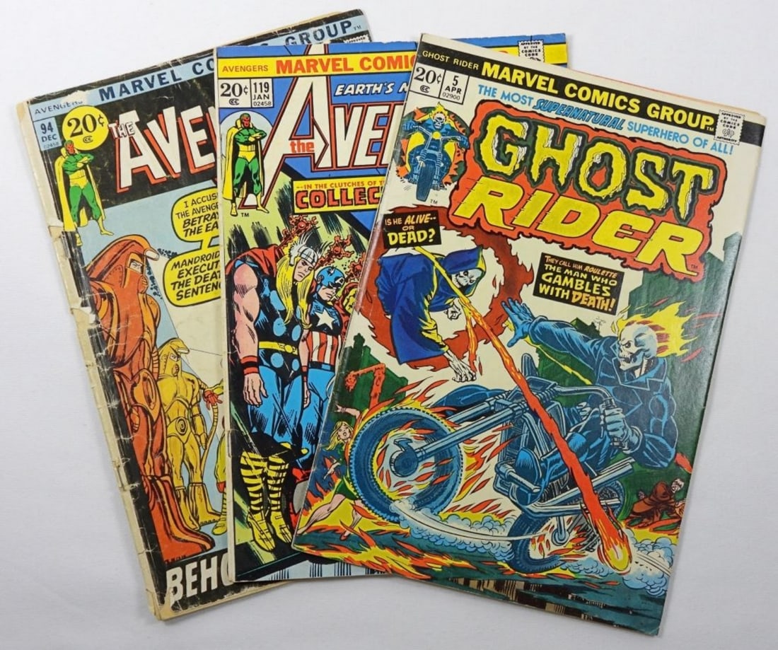 (3) MARVEL COMICS GROUP BRONZE AGE (1 of 2)