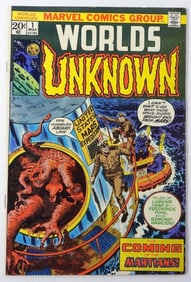 WORLDS UNKOWN #1 MARVEL 1973