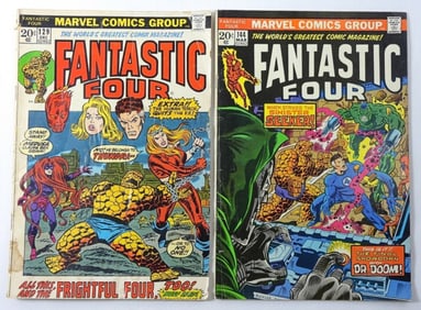 (2) FANTASTIC FOUR MARVEL COMICS