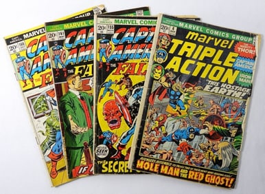 (4) MARVEL COMICS GROUP BRONZE AGE