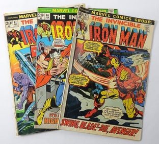 (3) MARVEL COMICS GROUP IRON MAN