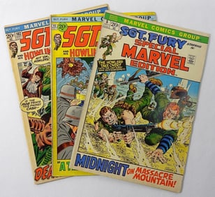 (3) MARVEL COMICS GROUP BRONZE AGE