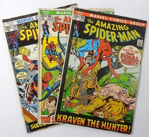 (3) THE AMAZING SPIDER-MAN MARVEL LOT