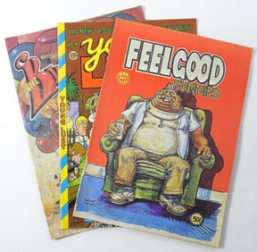 (3) UNUSUAL "ADULT" COMICS - FEELGOOD