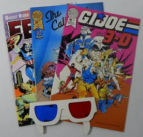 (3) #1 ISSUES - G.I. JOE in 3-D, FEAR,