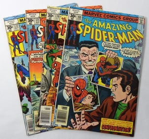 (4) AMAZING SPIDER-MAN MARVEL LOT