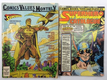 COMICS VALUES MONTHLY SPECIAL w/POSTER