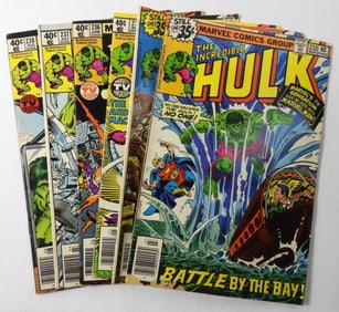 (6) MARVEL INCREDIBLE HULK COMIC LOT