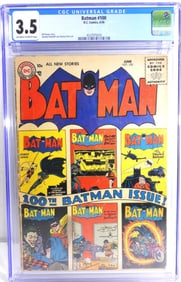 1956 BATMAN #100 DC COMICS CGC 3.5