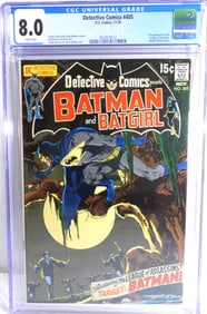 1970 DETECTIVE COMICS #405 CGC 8.0