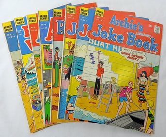 (8) ARCHIE SERIES 15c ISSUES , PEP,
