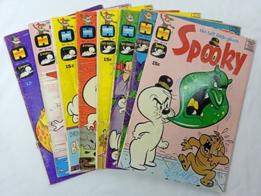 (8) HARVEY COMICS - SPOOKY, CASPER