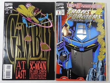 (2) 1993 #1 COMICS - TRANSFORMERS GEN 2,