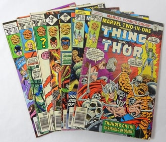 (7) MARVEL TWO-IN-ONE "THE THING "