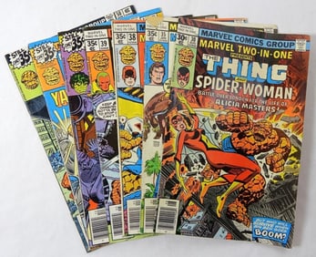 (7) MARVEL TWO-IN-ONE "THE THING "