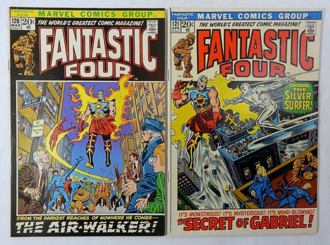 (2) BRONZE AGE "FANTASTIC FOUR" MARVEL (1 of 2)