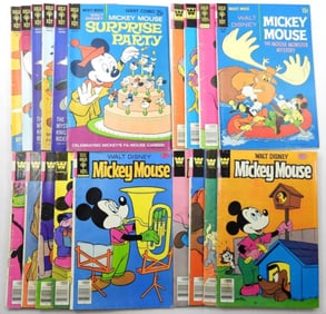 (19) GOLD KEY AND WHITMAN MICKEY MOUSE