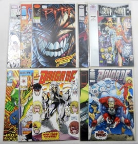 (10) VALIANT / IMAGE COMICS w/#1 ISSUES