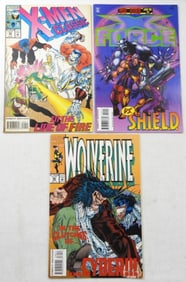 (3) MARVEL VARIETY SUPERHERO COMIC LOT