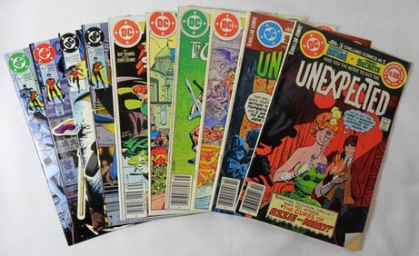(10) 1980-1992- DC COMICS MIXED LOT