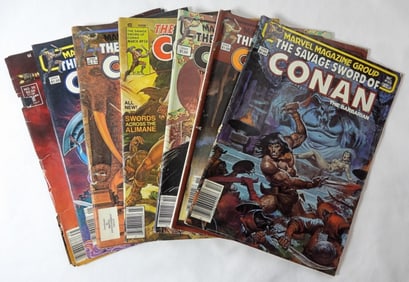(7)1980-1994-MARVEL- CONAN- MAGAZINE