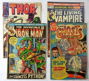 (4)1967-1974-MARVEL- THOR, IRON MAN