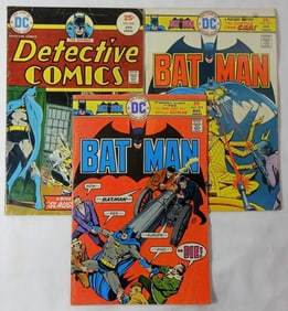 (3)1975-1976-DC- BRONZE AGE- BATMAN