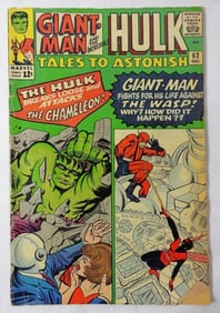 1964-MARVEL-GIANT-MAN & THE HULK
