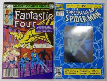 1982- 92-MARVEL- SPIDER-MAN- FANTASTIC 4