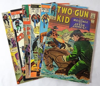 (5) 1965-1974- MARVEL- COWBOY COMICS