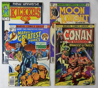 (4) 1975-1987- MARVEL- ASSORTED COMICS