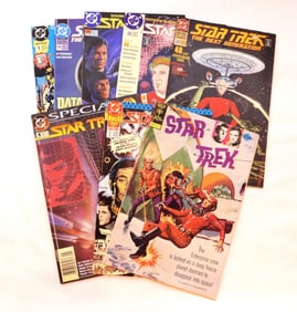 (8)-1974-1994-DC- STAR TREK COMICS