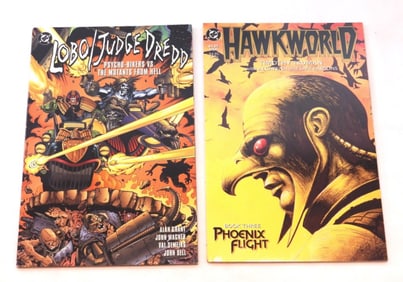 1989-1995- DC- HAWKWORLD & LOBO