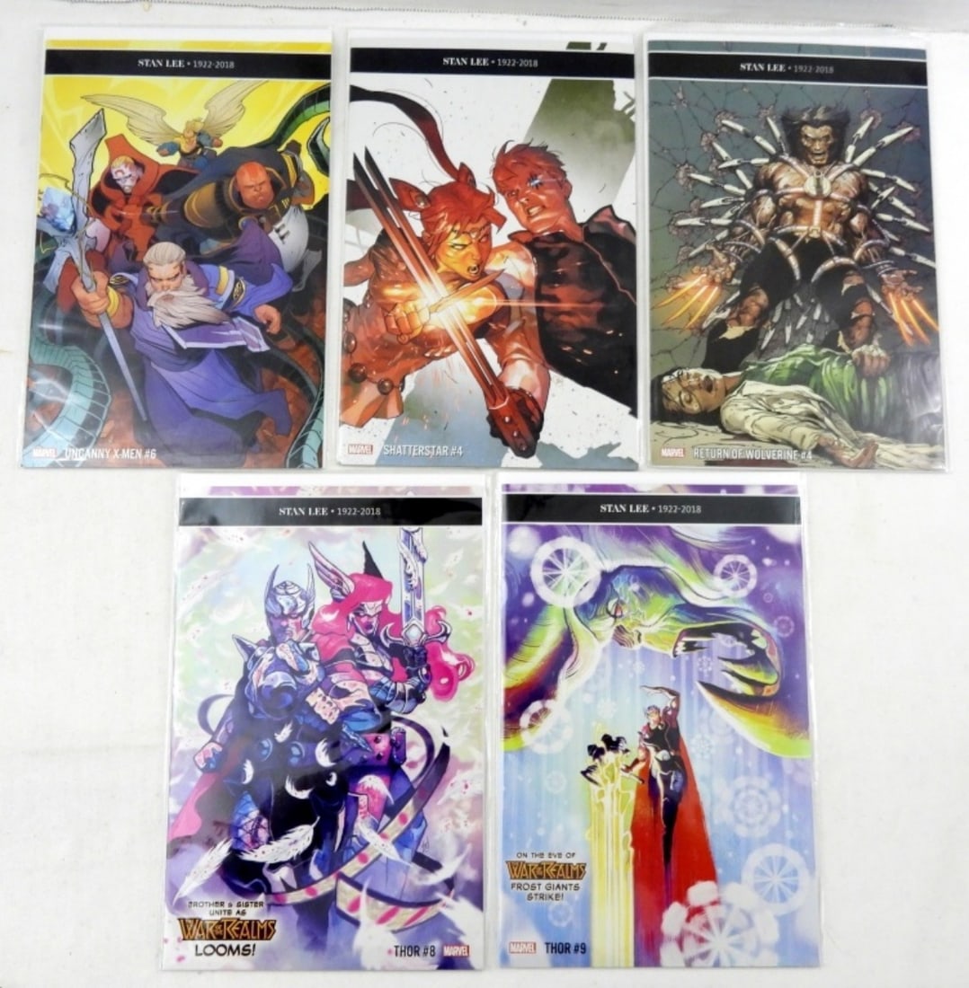 (5) MODERN MARVEL STAN LEE 1922-2018 (1 of 3)