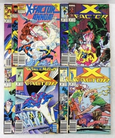 (9) X-FACTOR MARVEL COMIC LOT