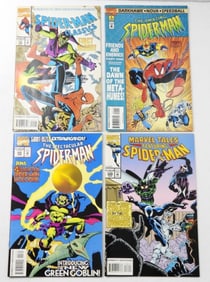 (4) MODERN MARVEL  ASSORTED SPIDER-MAN LOT