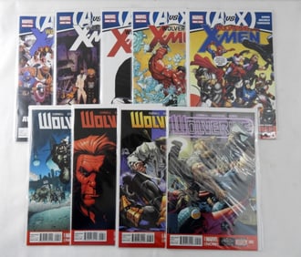MARVEL WOLVERINE LARGE LOT (9)