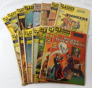 (15) LARGE LOT CLASSIC ILLUSTRATED COMICS