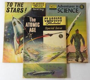 (3) SPACE & SCIENCE SPECIAL ISSUE COMICS