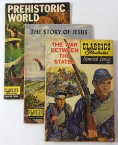 (3) MIXED SPECIAL ISSUE CLASSIC ILLUSTRATED