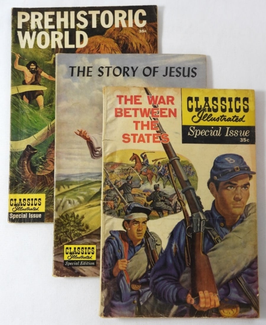 (3) MIXED SPECIAL ISSUE CLASSIC ILLUSTRATED (1 of 3)