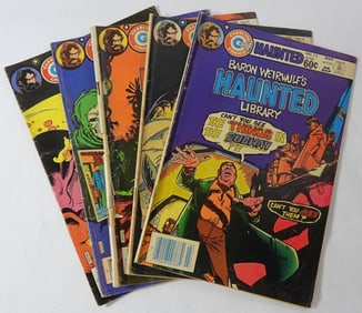CHARLTON COMICS: HAUNTED LOT (5)