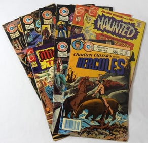 (9) ASSORTED CHARLTON COMIC LOT
